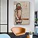 Produktbild Banks Street Graffiti Mädchen mit Baseballschläger Büro Wohnkultur Moderne Wandkunst Poster Abstrakte Kreativität Leinwand Gemälde 60x90cm Rahmenlos