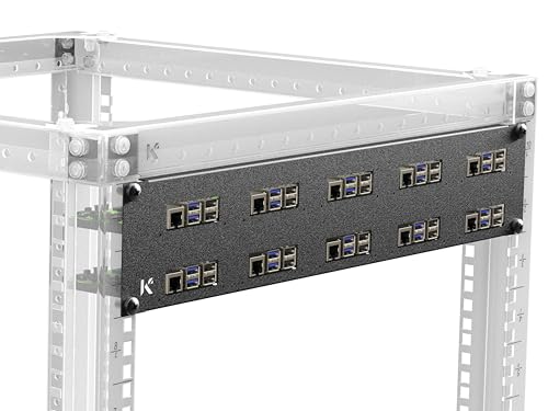 Rack 19" compatible refroidisseur officiel Raspberry Pi