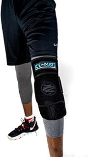 Gel Ice Pack for Knee Injuries- Hot/Cold Gel Compression Support Brace: For ACL