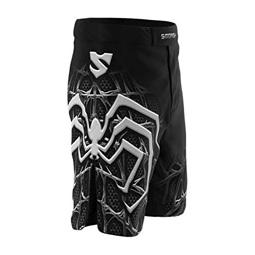 SMMASH Short D'entraînement pour Homme MMA Boxe Sport Gym Fitness Homme Short De Sport - Image 3