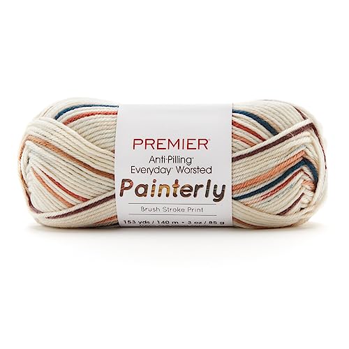 Fil Premier Everyday Painterly-Fireside acrylique anti-pilling