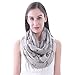 Lina & Lily Vizsla Dog Print Infinity Scarf Lightweight, Gift for Dog Lover (Khaki)