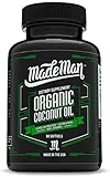 Made Man Big 'O Organic Coconut Oil with MCTs and Lauric Acid (30-Day Supply, 60 Count)