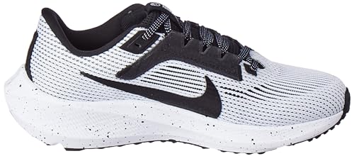 Nike Women's Air Zoom Pegasus 35 (GS) Running Shoes Competition, Black/White, 10 US