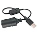 AYECEHI USB A to 12V Car Cigarette Lighter Adapter, 8W Max, Black, for Driving Recorder, GPS, Power Bank, VA Supplied Health Equipment