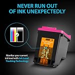 Smart Ink Remanufactured Ink Cartridges Replacement for HP 65 XL HP 65XL (Black & Color 2 Combo Pack) for DeskJet 3755 2600 2625 2652 2655 3700 3720 3752 3772 Envy 5000 5010 5052 5055 Printer Series