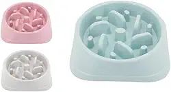 COMEDOURO LENTO EM PLASTICO CANDY COLORS CORES SORTIDAS 19,5 X 19,5CM - CM24