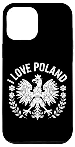 I Love Poland Polish Pride Eagle Art Custodia per iPhone 12 Pro Max