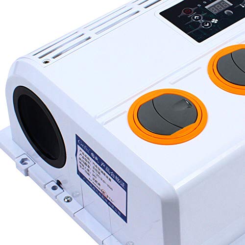 Automotive Air Conditioning Evaporator Assembly 24V 360° Rotating Tuyere 3800Rpm Pure Copper Coil Motor Universal Air Conditioner Evaporator Unit Assembly For Car Truck Bus Rv Ac Unit #TOP2