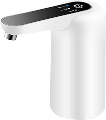 Bomba de agua de diafragma autocebante SaengQ Dispensador de agua automático Mini bomba eléctrica de agua de barril de carga USB, dispensador de