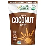 Health Garden Coconut Sugar - Gluten Free - Organic - Non GMO - Kosher - Keto Friendly (1 LB)