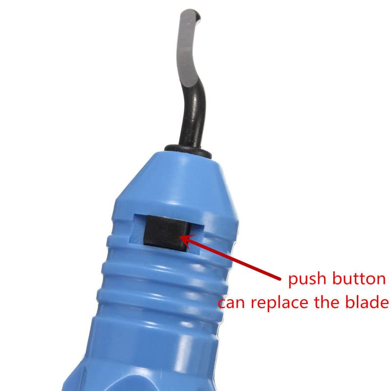 Miniatura 6 de Rely2016 - Rebabadora de mano NB1100práctica y fácil de utilizar flexible cuchilla recortadora con 10pc BS1010Hojas de raspador afinado herramienta