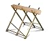 Produktbild Holzstar 5900008 Sägebock SB 1 (verzahnte Auflagefläche, max. Traglast 180 kg, Länge 80 cm, Holzbock klappbar, extrem robust), Blue