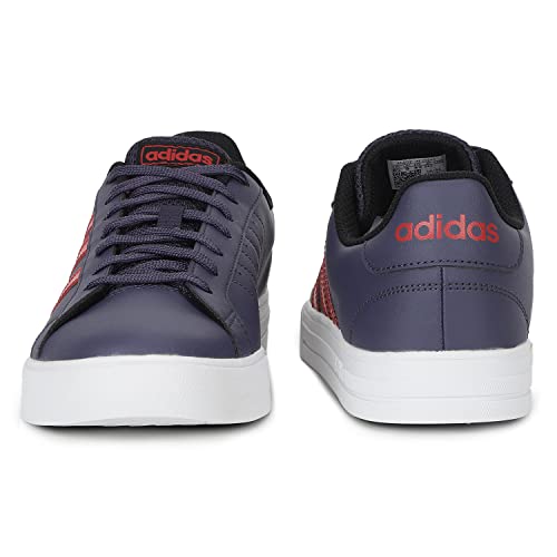 Image of adidas Men Street ICON M Running Shoes SHANAV /CBLACK /Scarle 11