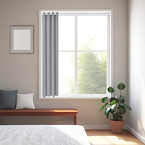 Image of Tension Rod for Windows 28 to 48 Inch 4Pack Spring Curtain Rods No Drilling White Adjustable Curtain Rods Expandable Pressure Spring Tension Rod for Closet, Doorway