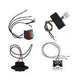 Regolatore di velocità per spruzzatore elettrico, interruttore di alimentazione e porta di ricarica, accessorio con doppio interruttore da 12 V CC, amperometro, connessione cablata, per spruzzatori