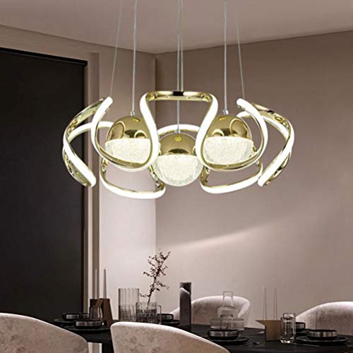 Lampe suspendue LED moderne à économie d'énergie pour table de repas - 4