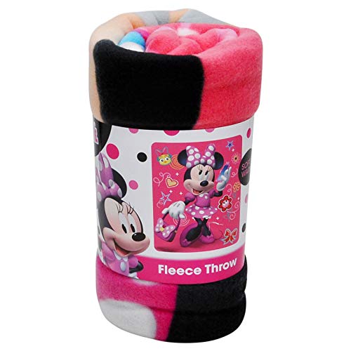 Disney Minnie Mouse Unstoppable 45x60 Fleece Throw Blanket