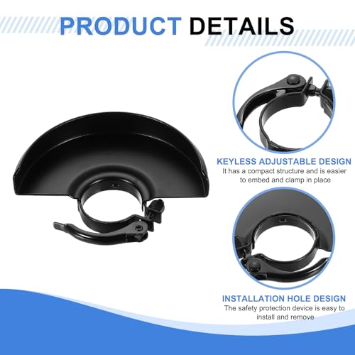 Protection meuleuse d'angle 135mm | Lot de 2 carters réglables