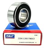 SKF 2204 E 2RS1TN9 C3 SELF ALIGNING Ball Bearing, Rubber Sealed 20X47X18 MM