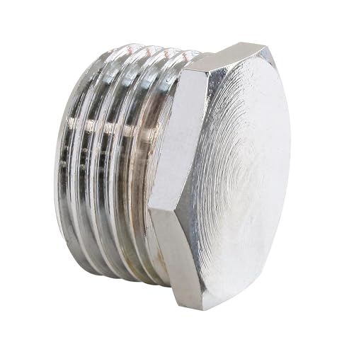 SOMATHERM FOR YOU - Stecker Messing Chrom - 15/21 männlich