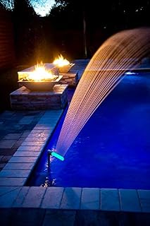 Swimming Pool Accessories Waterfall Fountain - Cools Warm Pool Water Temperatures, Aerates