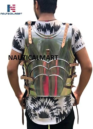 Nautical-Mart Medieval Knight Reenactment Steel Armour Breastplate LARP Halloween Costume