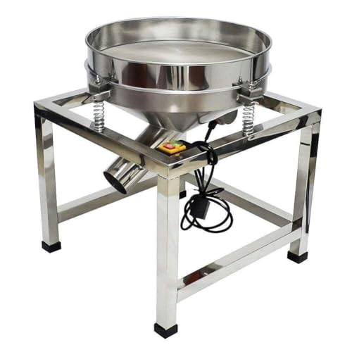 UMJIGF Automatic Powder Sieving Machine, Commercial Automatic Electric Sieving Machine, Vibrating Flour Sieve,