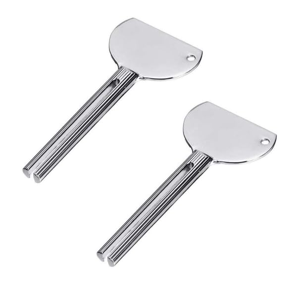 Llave para escurrir tubos de metal que evita el desperdicio en cremas de salón de belleza
