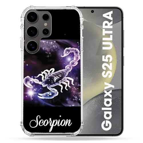 Samsung Galaxy S25 Ultra coque Scorpion renforcée zodiaque
