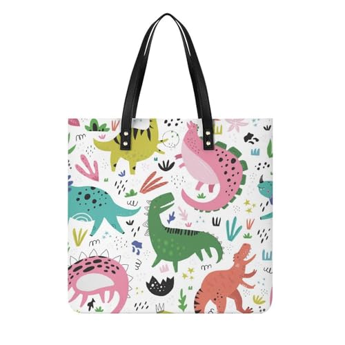 Tote bag dinosaure en voyage : le sac à bandoulière coloré idéal pour vos escapades de week-end