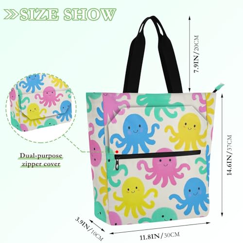 Bolsa de arte para niños con cremallera: el complemento beige ideal para sus clases 4