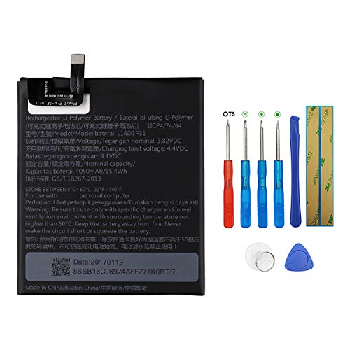 Swark Batería de repuesto L16D1P31 compatible con Lenovo Phab 2 Pro Phab2 Pro PB2-690N con...