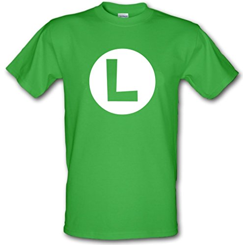 Luigi Mario Bros Super L T-shirt en coton épais - Vert - X-Large