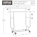 Yaheetech Rolling Clothes Rack, Heavy Duty Double Rail Clothing Rack, Commercial Portable Garment Rack with Wheels for Bedroom, Clothing Store, Chrome, 74