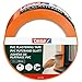 Price comparison product image tesa Plastering Tape PVC - Plaster tape with reinforced PVC carrier material - to protect when plastering outdoors - temperature-resistant, tearable by hand - orange - 33 m x 50 mm