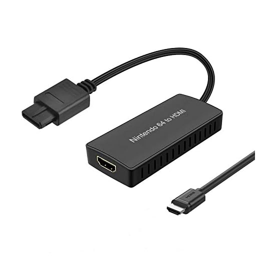Y.D.F N64 to HDMI Converter, HD Link Cable for N64, Nintendo 64 to HDMI Compatible Nintendo 64/ Game Cube/SNES/SFC（Plug and Play, no Power Supply Required.）