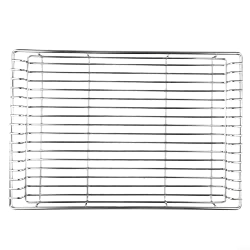 Cesta de drenaje de acero inoxidable para mesa IGT de camping 36x24 cm 2