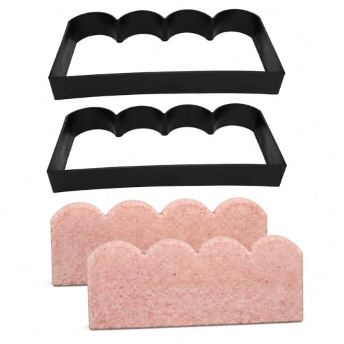 SUPVOX 2 Moules à Béton pour Pavés Jardin DIY Allées Extérieures