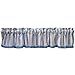 Bedtime Originals Two by Two Noah's Ark Window Valance, Blue/Grey