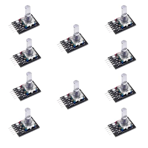 10PCS Rotary Encoder Module KY-040 360 Degrees Sensor Switch Board
