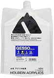 ホルベイン アクリリックメディウム AM502 2000ml ジェッソ M 〈白色地塗り材 標準粒子タイプ〉 14502