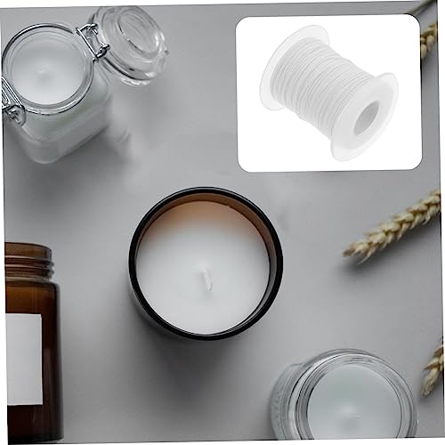 Tofficu 4rolls Feet Mechas Trenzadas para Velas miniatura 4