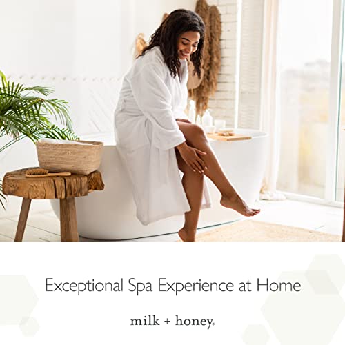 Milk + Honey Milk Bath No. 05, With Coconut Oil, Vanilla, And Lemon And Peel Oil, Moisturizing, Luxurious Milk Bath, 6 Oz (6 1Oz Packets) #TOP5