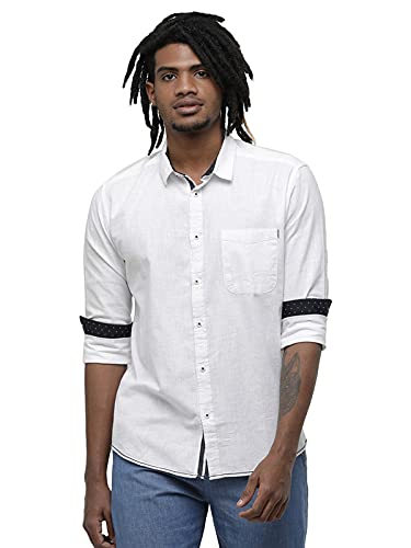 Buy VOI Jeans Cotton Solid Casual Shirt 
