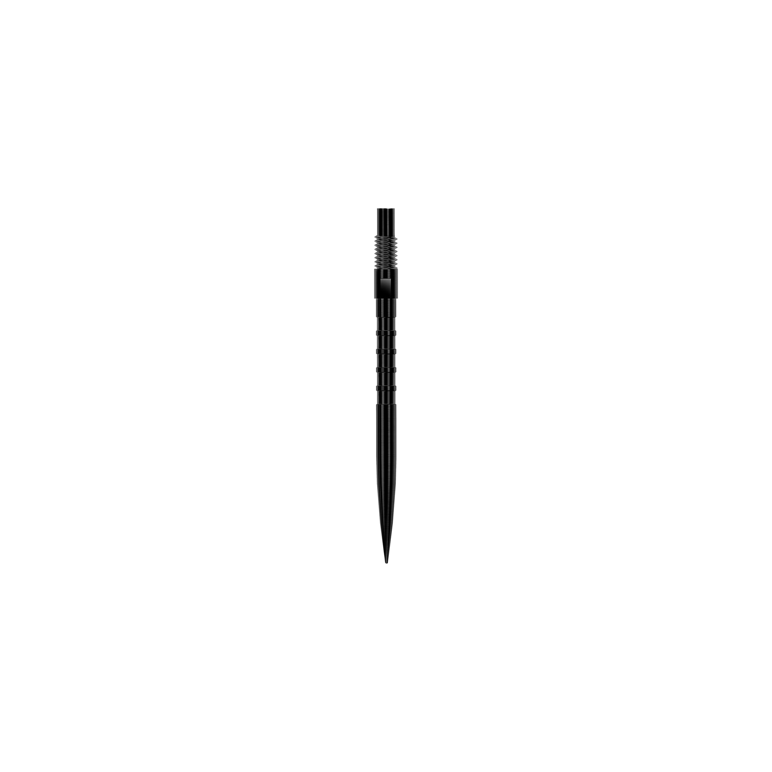 Harrows HM Grip Heavy Metal Quick Points 30 mm punte freccette Ryan Searle anelli quadrati sistema rapido nero