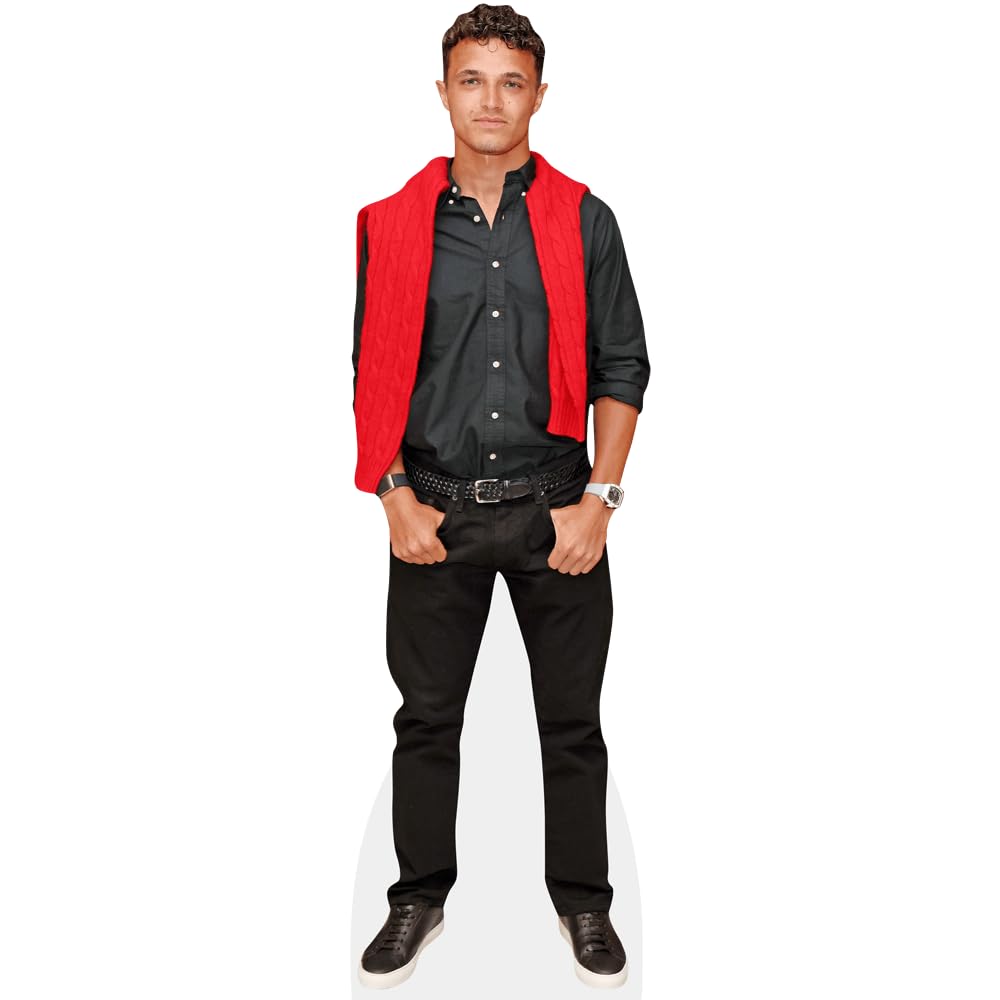 Lando Norris (Red Jumper) Mini Size Cutout