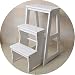 SKOAJAS Escalera Taburete Hogar Cocina Pedal Chanclas Escalera De Madera Engrosada Escalera De 3 Peldaños Taburete De Fotografía Fotográfica (Color : B, Size : 28.55764Cm) (C 28.5 * 57 * 6