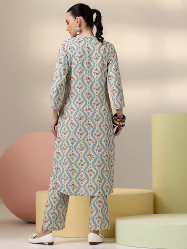 Image of Libas Womens Printed Rayon Co ord Set for Women | daily wear | casual wear | office wear