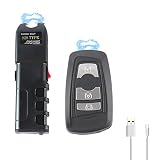 Magicutlery Heavy Duty Stun Gun Silver Car Key Stun Gun Flashlight SOS Personal Alarm Self Defense S